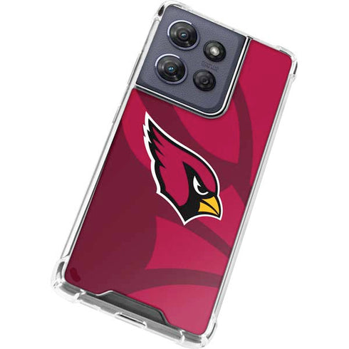 NFL Arizona Cardinals Double Vision Moto G Play 5G (2025) Clear Case